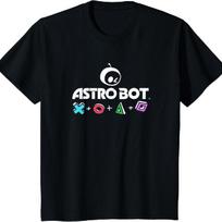 Kids Astro Bot Kids PlayStation Symbols Video Game T-Shirt S juoda