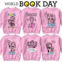 Dork Diaries Mergaičių Pasaulio Knygos Dienos Megztinis Komplektas Apranga #WBD L