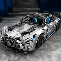 1466 vnt. lenktyninio automobilio konstruktorių rinkinys, 1:14 mastelio sportinio automobilio modelio rinkinys suaugusiems, žaislai berniukams, gimtadienio dovanos nobox balta