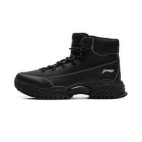 LiNing Baha Tiger Lite Fleece Warm Soft Resilient Thick Sole Height Increasing Shock Absorbing Wear Resistant Mid Top Casual Shoes AGCV393-1 38⅓