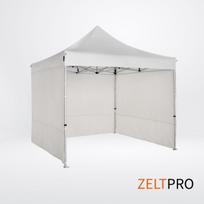 Prekybinės palapinės stogas ir sienos (4 vnt.) komplektas  3x3 Balta Zeltpro TITAN