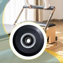 Pilates Reformer Wheel Core Bed for Home Studio, 58mm, Directly Replace Parts, Fitness