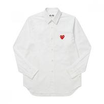 Comme DeS Gar OnS Men S Shirt Play Red Heart Wappen Ax B002 051 AX-B002-051 2 (M)