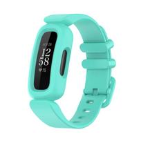 Naujas silikoninis riešo dirželis-apyrankė, skirtas Fitbit Ace 3/inspire 2 išmaniajam laikrodžiui, keičiama apyrankė, vaikams skirta riešo juosta, laikrodžio juostelės For fitbit inspire2 mėtinė