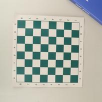 1Pc 34.5cm Portable Soft Rollable Leather Durable Chess Board For Educational Games Chess Board PVC Leather Chess Board