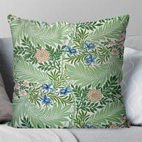 William Morris gėlių raštų pagalvės užvalkalas, kvadratinė pagalvė, miegamojo sofa, laisvalaikio komforto pagalvėlė, automobilio svetainės namų dekoravimas, 40x40 16x16Inch