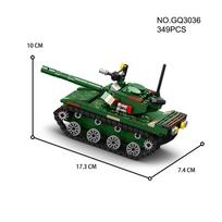 Military Toy Simulation Model Tank Building Blocks Set WW2 Army Vehicles Blocks Toys For Boys Christmas Gifts No box