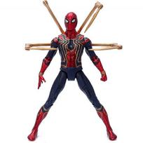 Žmogus-voras Figūrėlė Legends Keršytojai Geležinis Voras Veiksmo Figūrėlės 17CM PVC Su Šviesa Žmogus-voras Lėlė Figūrėlė Vaikams Dovana