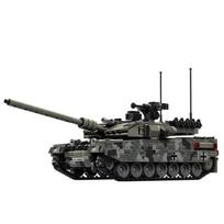 Karinės serijos statybiniai blokeliai, modelio „War Leopard 2A7“ sunkiųjų tankų kaladėlių rinkiniai, WW2 kūrybingi žaislai berniukams, kalėdinės dovanos suaugusiems.