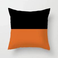 Šiaurietiškas oranžinis raštas Abstraktaus meno pagalvės užvalkalas Sofos pagalvės Namai 12x12Inch