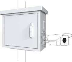 Lanview Midi Radius CCTV kamera ant stovo | Midi Radius Pole Mounted CCTV | 5420016861658