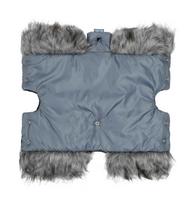 Sensillo pirštinė vežimėliui su kailiuku 8541, grey