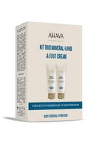 AHAVA RINKINYS: mineralinis rankų kremas ir pėdų kremas (2 × 100 ml)