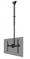 Neomounts CL35-440BL16L Monitor/TV Mount Ceiling | Adjustable Height, Rotate, Tilt, Swivel | 37-70 " | Maximum weight (capacity) 50 kg | Black|CL35-440BL16L