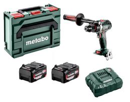 Suktuvas-gręžtuvas Metabo BS 18 LTX BL I; 18 V; 2x5,2 Ah akum.