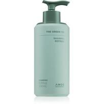 AMOS PROFESSIONAL The Green Tea Shampoo Refresh šampūnas nuo plaukų slinkimo normaliai ir sausai galvos odai 500 ml
