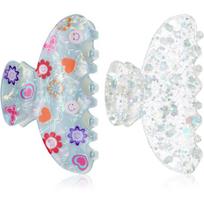 invisibobble Clipstar Cosmic Glow plaukų segtukai M dydis 2 vnt.