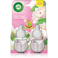 Air Wick Essential Oils White Peony & Jasmine Blossom elektrinio difuzoriaus užpildas 2x19 ml