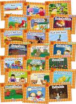 Jolly Phonics Orange Level Readers Complete Set, in Precursive Letters (British English edition)