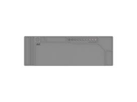 AK Interactive - Silicone Tablecloth Grey (pilkas silikoninis kilimėlis), AK9562