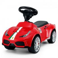 Vaikiškas paspirtukas Ferrari 458 raudonas