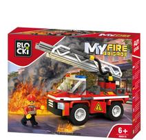 Konstruktorius BLOCKi MyFireBrigade Gaisrinė mašina su keltuvu