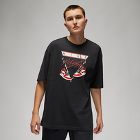 Jordan Flight Oversized T-Shirt - Dydis S (DV1411-010 Marškinėliai)