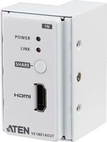 Sistema AV signalo perdavimui Aten HDMI HDBaseT-Lite siųstuvas su ES kištuku | VE1801AEUT-AT-G | 4710469340567