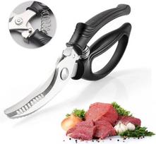 Aštrios nerūdijančio plieno paukštienos žirklės mėsai