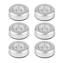 Table lamps,Battery-Powered Tap Lights - Wireless Night Light Stick-On Touch Lamp for Closets/Cabinets,lights suction card packaging