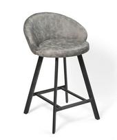 Pusbario kėdė Saki / Uras 12 (Stool 65), Pilka