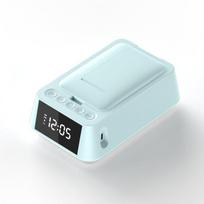 Telefono laikiklis su „Bluetooth“ garsiakalbiu (mėlynas)
