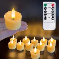 LED žvakutės su laikmačiu