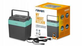 Automobilinis šaldytuvas Automobilinis šaldytuvas Raven ELT001X, 28 l, 12V/230V, su šildymo funkcija ir ECO režimu
