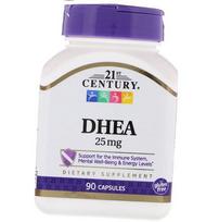 DHEA, dehidroepiandrosteronas, DHEA 25, 21-ojo amžiaus 90 dangteliai (72440006) 90caps
