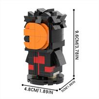 MOOXI Anime Komiksai MOC Plytelių Rinkinys Suderinamas BrickHeadsed Statybinės Plytelės Dalys Vaikų Švietimo Žaislai Vaikams Gimtadienio Dovana
