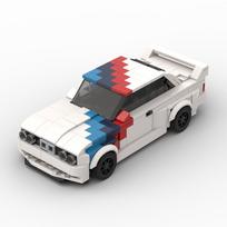 MOC Techninis 455 vnt. E30 lenktyninis sportinis automobilis Transporto priemonės Lenktynininko Konstrukciniai Blokeliai Plyta Kūrybiškos Garažo Žaislai Berniukams