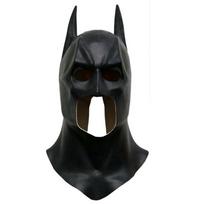 Galutinė Betmeno pilna kaukė su gobtuvu suaugusiųjų Cosplay The Dark Knight Rises Helovino rekvizitui