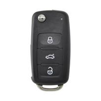 Nuotolinio rakto dėklas, atsarginis raktų dėklas VW Volkswagen Beetle Caddy Golf Jetta Polo Tiguan Touran