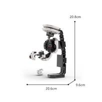 436 VNT Aukštųjų Technologijų Portaluotas GLaDOS Piktogramų Scenarijus Moc Statybiniai Blokiniai Mašinos Mokslo Roboto Plytos Žaislai Vaikų Gimtadienio Dovana PDF Manual