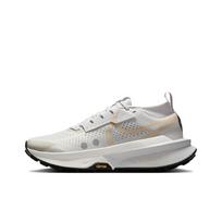Nike ZoomX Zegama 2 Pilki Smėlio spalvos Moteriški Bėgimo Bateliai Summit-White Black FD5191-007 36