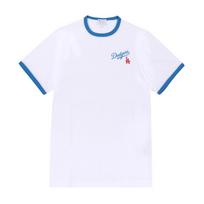 SporTy   Rich DodgerS Serif Ringer Moteriški S dydžio T marškinėliai Wh46 TO073627666WH46 WHITE/PARIS BLUE (XS)