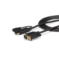 StarTech.com 6 ft HDMI to VGA Active Converter Cable – HDMI to VGA Adapter – Supports 1920x1200 or 1080p