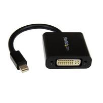 StarTech.com Mini DisplayPort to DVI Adapter – Mini DP to DVI-D Converter – 1080p Video – mDP or Thunderbolt 1/2 Mac/PC to DVI Monitor – Compact mDP 1.2 to DVI Single-Link Adapter Dongle