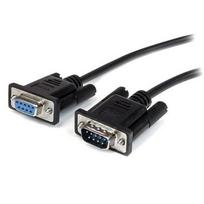 StarTech.com 0.5m Black Straight-Through DB9 RS232 Serial Cable - Male to Female