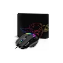 Spirit Of Gamer PRO-M3 Gaming Mouse + Mouse Pad Black