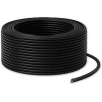 Qoltec UTP patchcord cable CAT6 LAN 100m black 54562