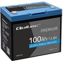 Qoltec LiFePO4 battery 12.8V 100Ah 1280Wh BMS 53714