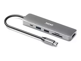 PORT CONNECT Docking Type C 5 in 1 - 1 x 4K HDMI - PD 100W - Retail BtoC Only | PORT CONNECT