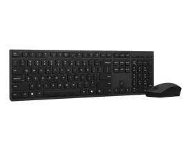 LENOVO PROFESSIONAL WIRELESS RECHARGEABLE KEYBOARD AND MOUSE COMBO AI - LITHUANIAN